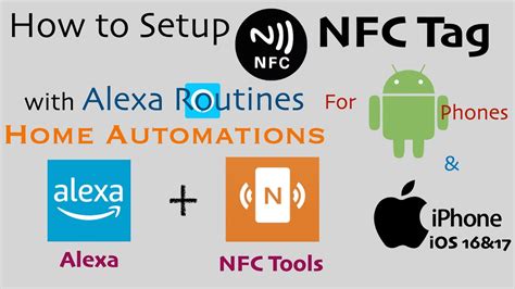 alexa routine nfc tag|alexa nfc tag tutorial.